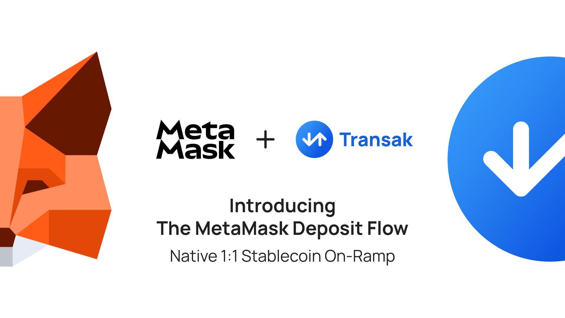 Transak and MetaMask join forces to offer 1:1 stablecoin onramping and  named IBANs - 