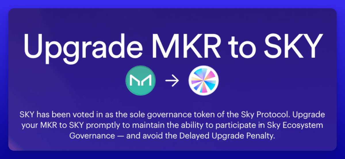 Sky Protocol Migrates 26% MKR to SKY Governance Token, Launches USDS ...