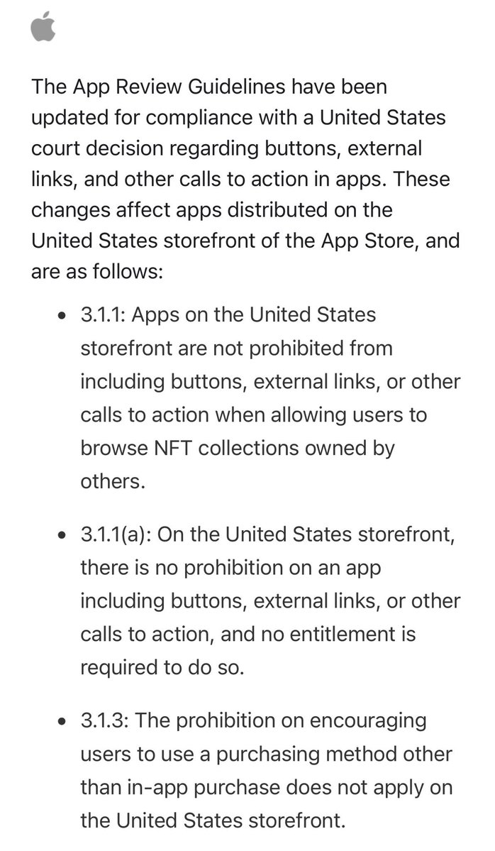 Apple Ordered to Allow Crypto and NFT Purchases Without Fees, Epic Games to  Return Fortnite to App Store - 