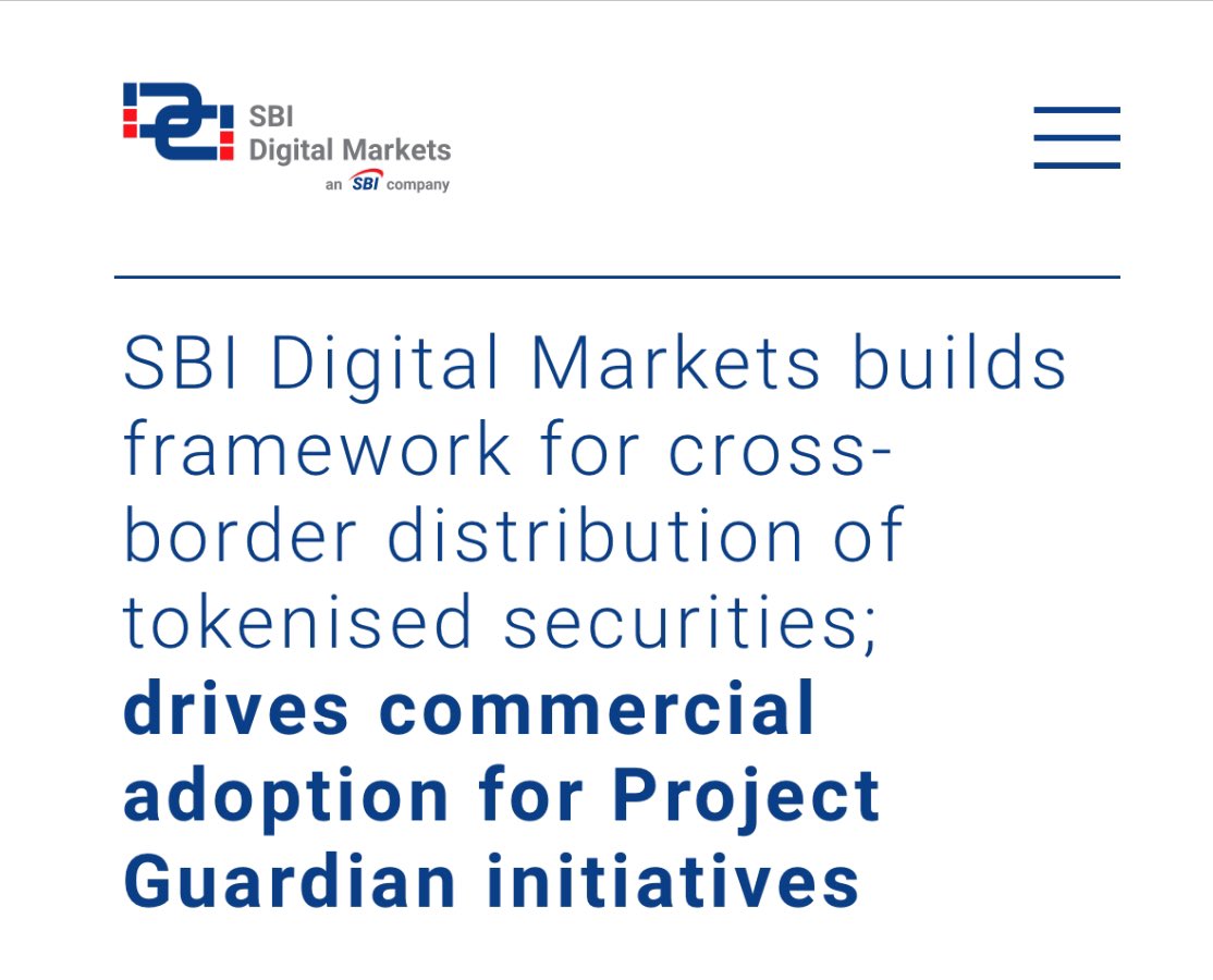 SBI Digital and UBS Complete Pilot Using Chainlink CCIP for Tokenized Funds  in Project Guardian - 