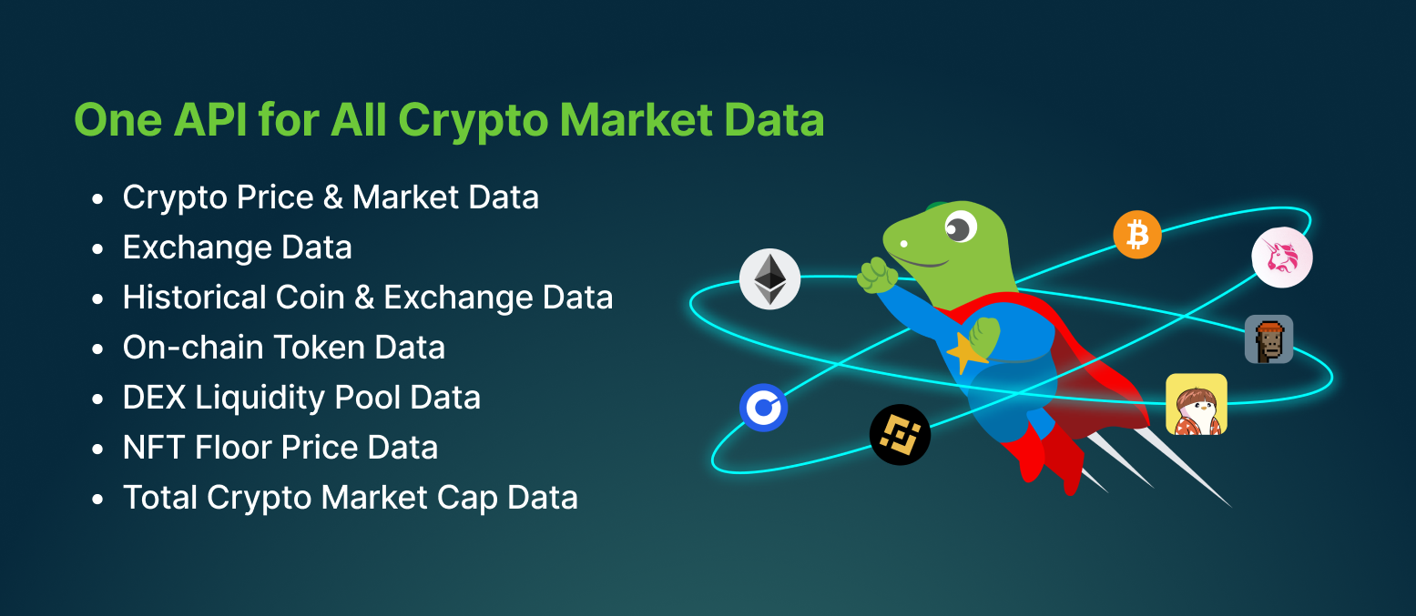 ICYMI: Access On-Chain DEX Data From CoinGecko API - 