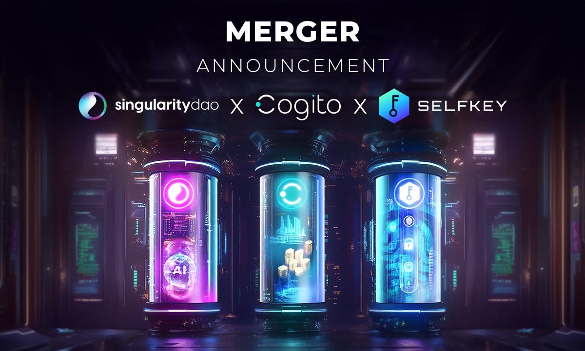 SingularityDAO, Cogito Finance, and SelfKey Merge To Build the Foundation  For The Tokenised AI Economy - 
