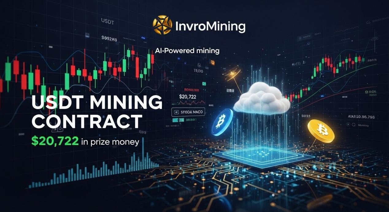 Invro Mining Launches AI-Powered USDT Cloud Mining With Instant Bonus  Rewards - 