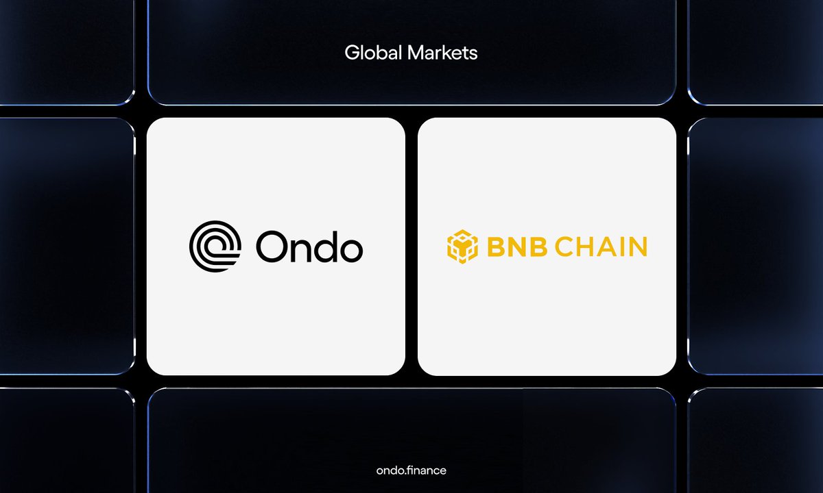 BNB Chain to Host Ondo Finance’s Tokenized US Stocks Suite