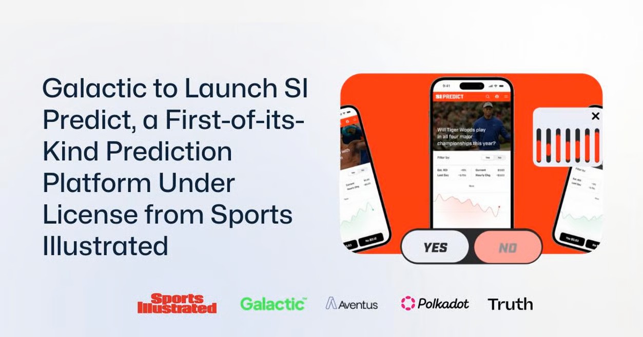 GALACTIC TO LAUNCH SI PREDICT, A FIRST-OF-ITS-KIND PREDICTION PLATFORM  UNDER LICENSE FROM SPORTS ILLUSTRATED - 