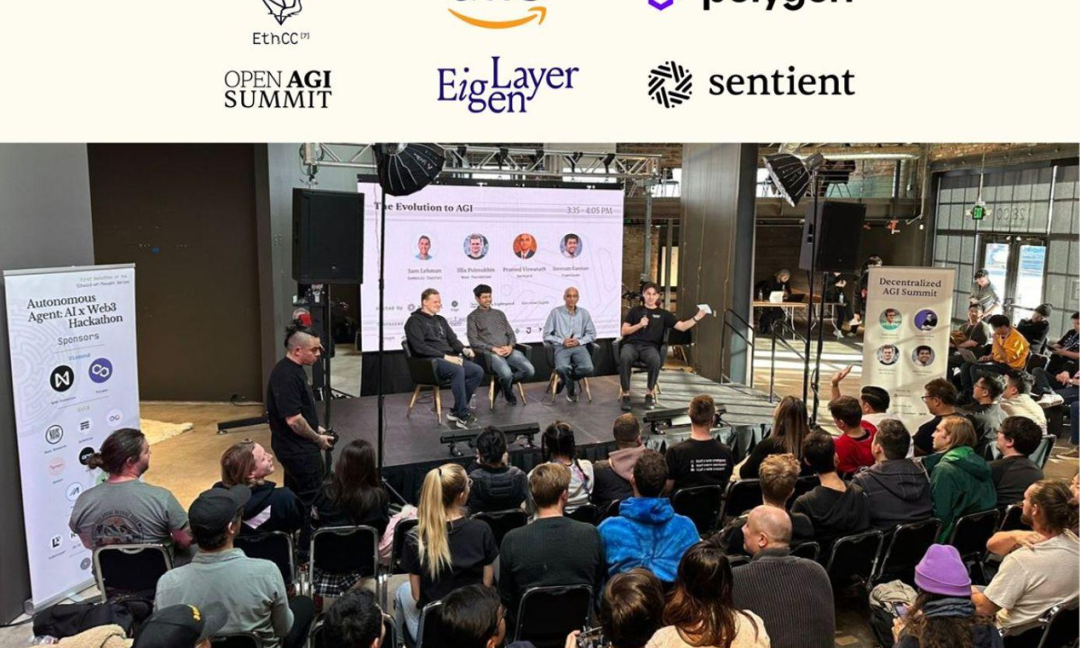Polygon, Eigenlayer, Sentient hold open AGI Summit @ethcc Tackling Issues  Around Open vs Closed AI - 