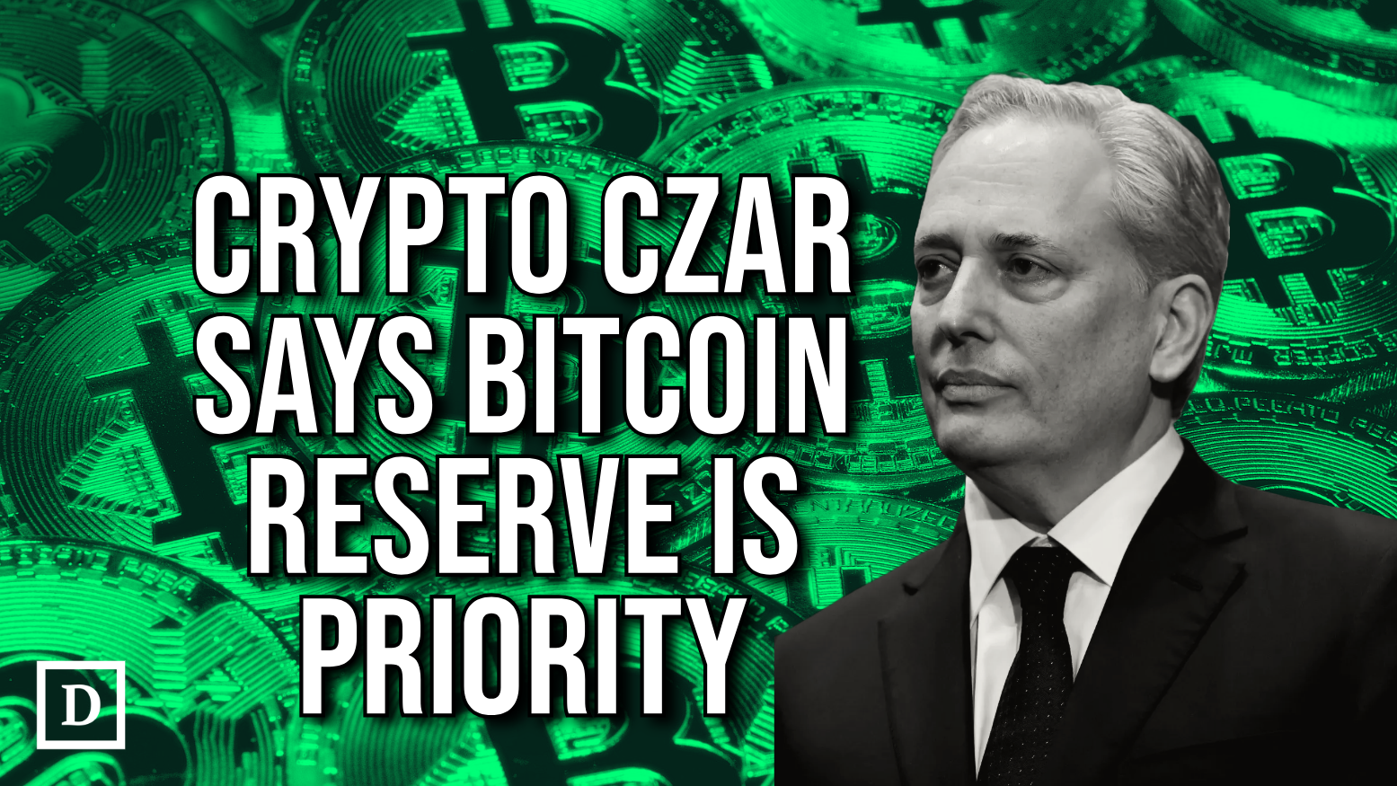 Crypto Czar David Sacks Says Stablecoin Bill and Bitcoin Reserve are  Priorities - 