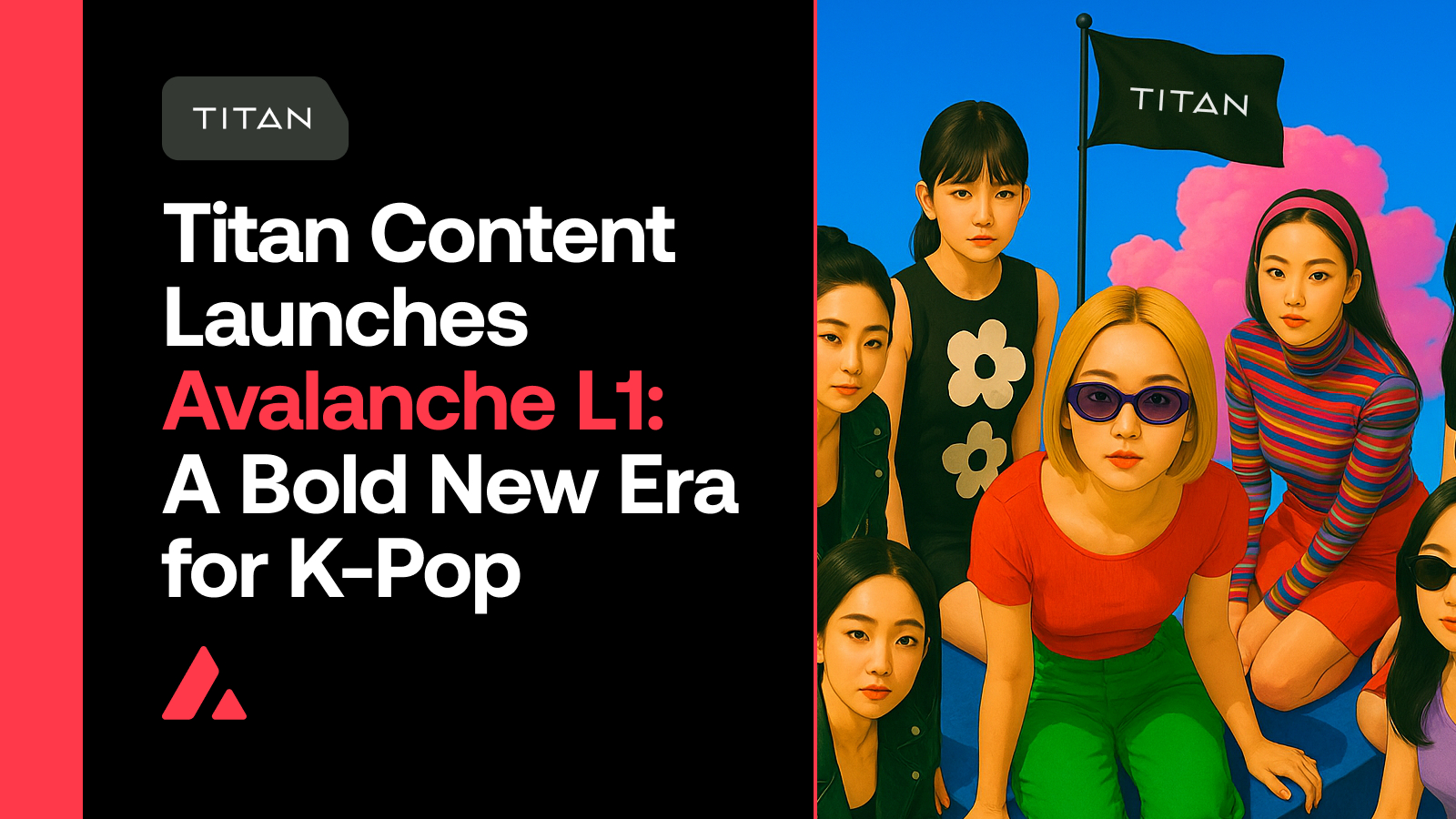 KPop Comes Onchain with Avalanche: Titan Content to Launch 2GATHR