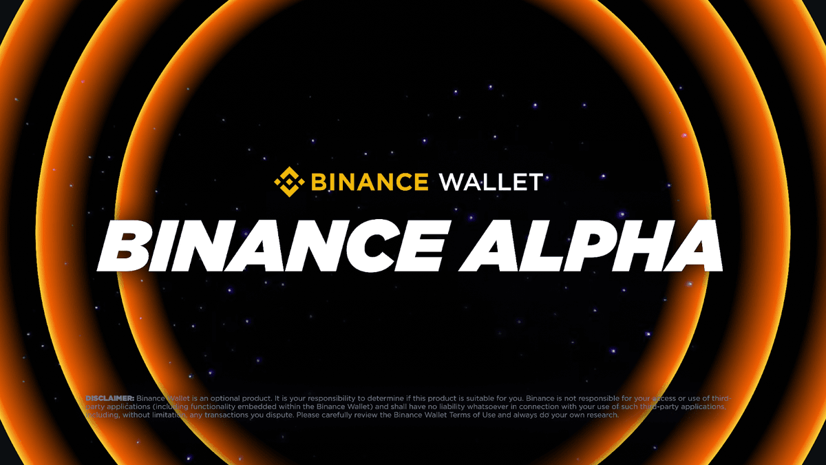 Binance Launches Binance Alpha, a Pre-Listing Token Pool to Spotlight  Early-Stage Crypto Projects with Growth Potential - 
