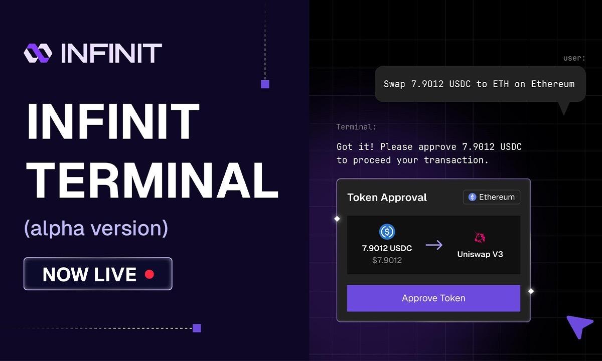 INFINIT Expands DeFi Abstraction Layer and Introduces Terminal to Simplify  Decentralized Finance - 
