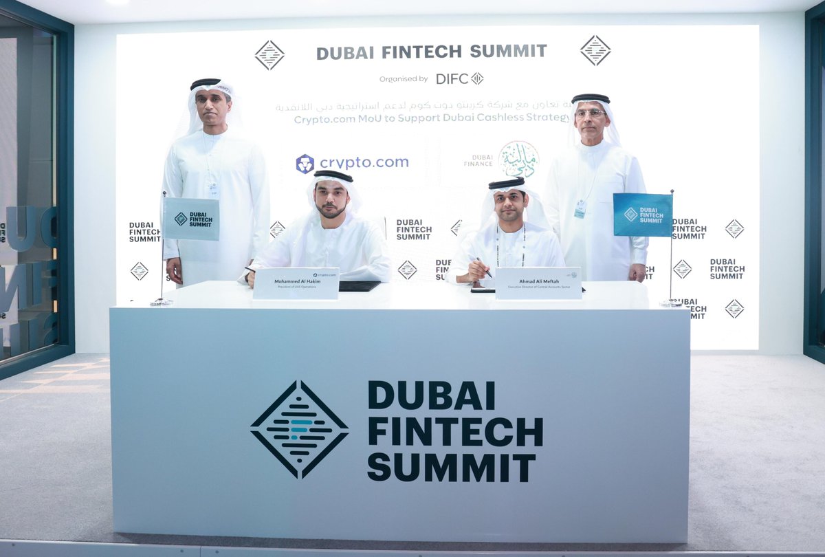 Dubai Finance Partners With Crypto.com to Accept Cryptocurrency for  Government Fees in Push Toward 90% Cashless by 2026 - 