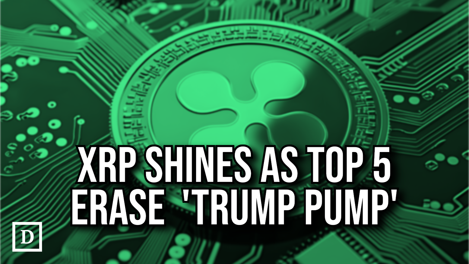 XRP Defies Trump Slump as Major Cryptocurrencies Erase Post-Election Gains  - 