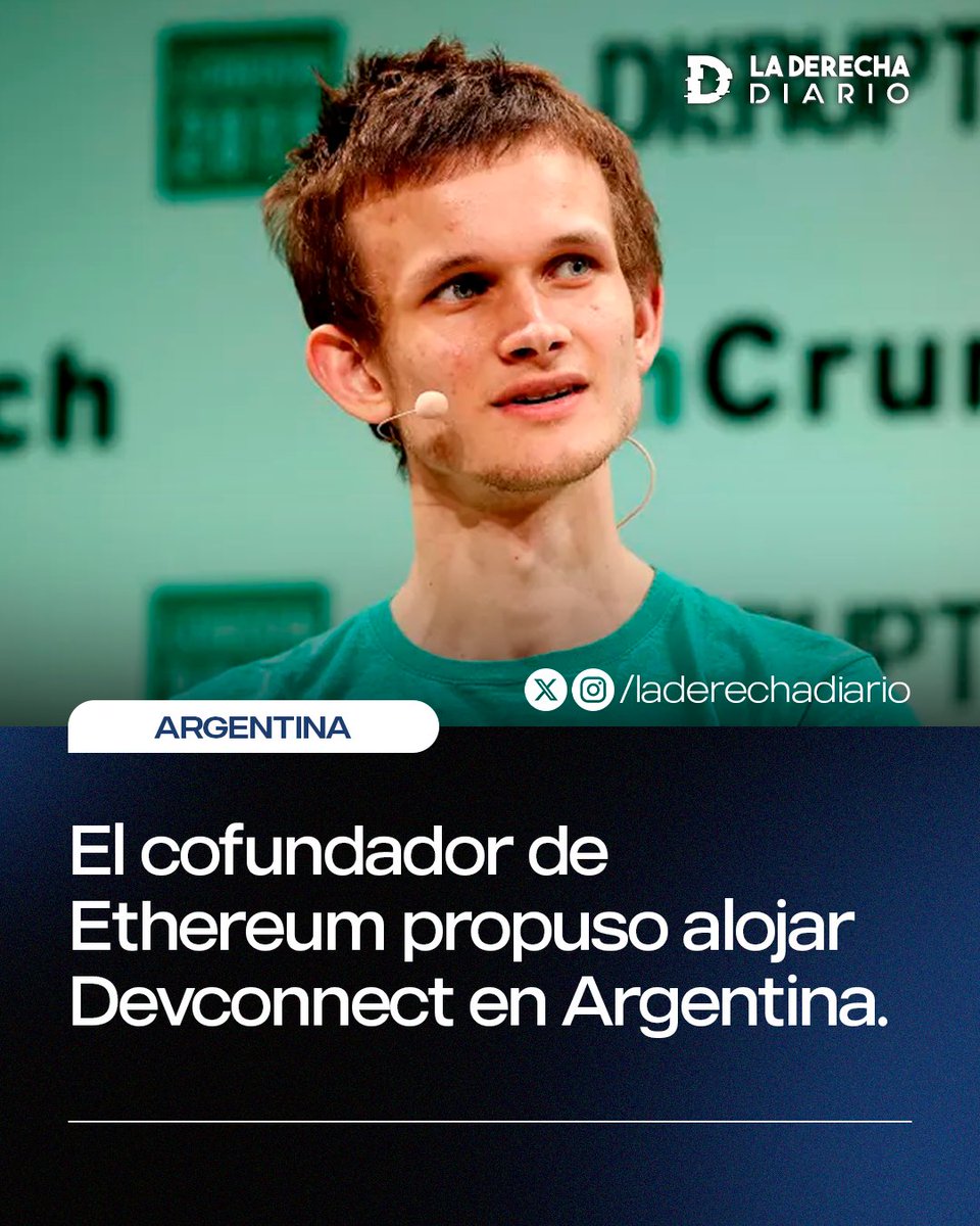 Vitalik Buterin Proposes Argentina as Host for Devconnect Event, President  Javier Milei Supports Initiative - 