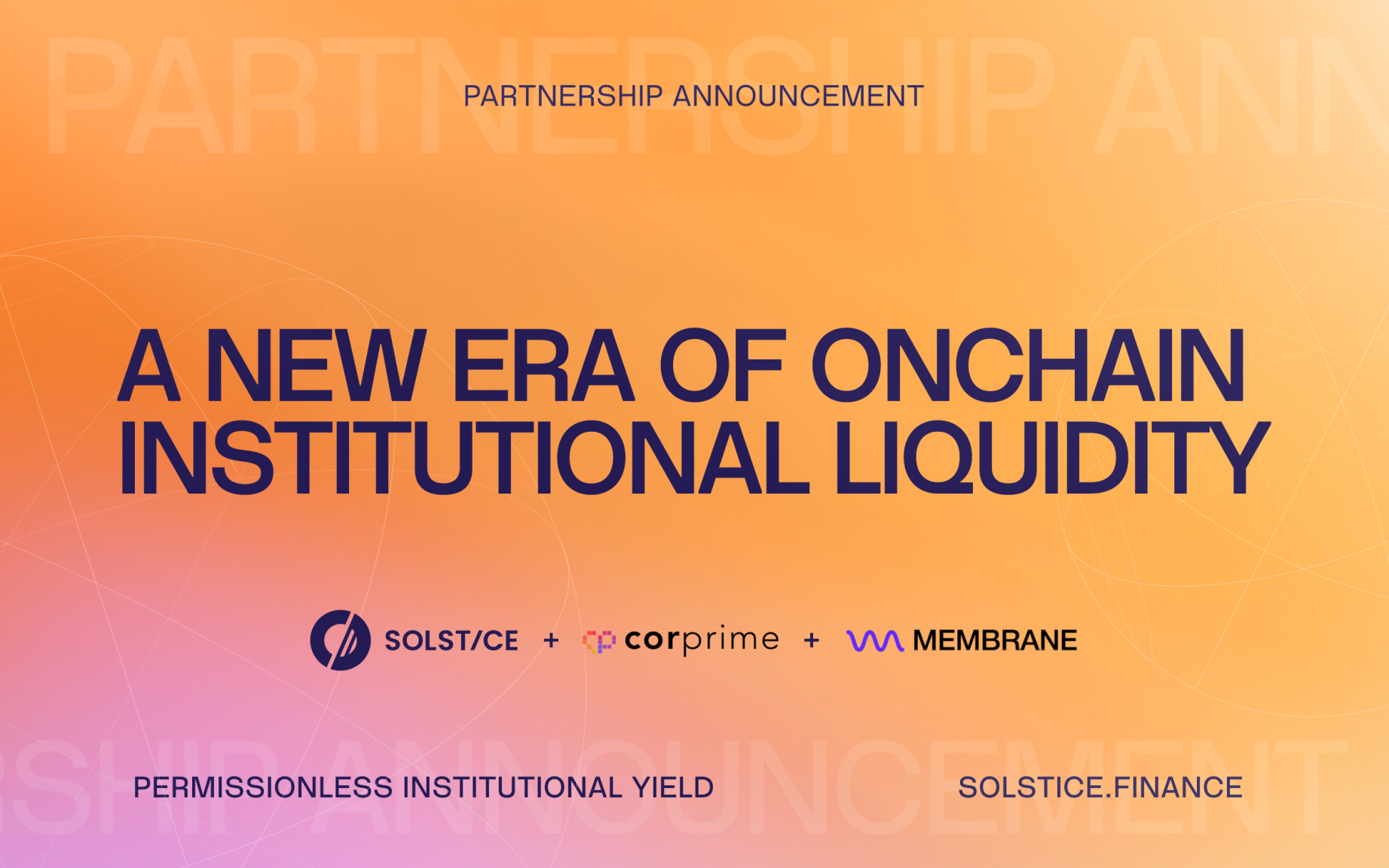 Solstice and Cor Prime Execute First Institutional  Stablecoin-for-Stablecoin Repo on a Public Blockchain - 