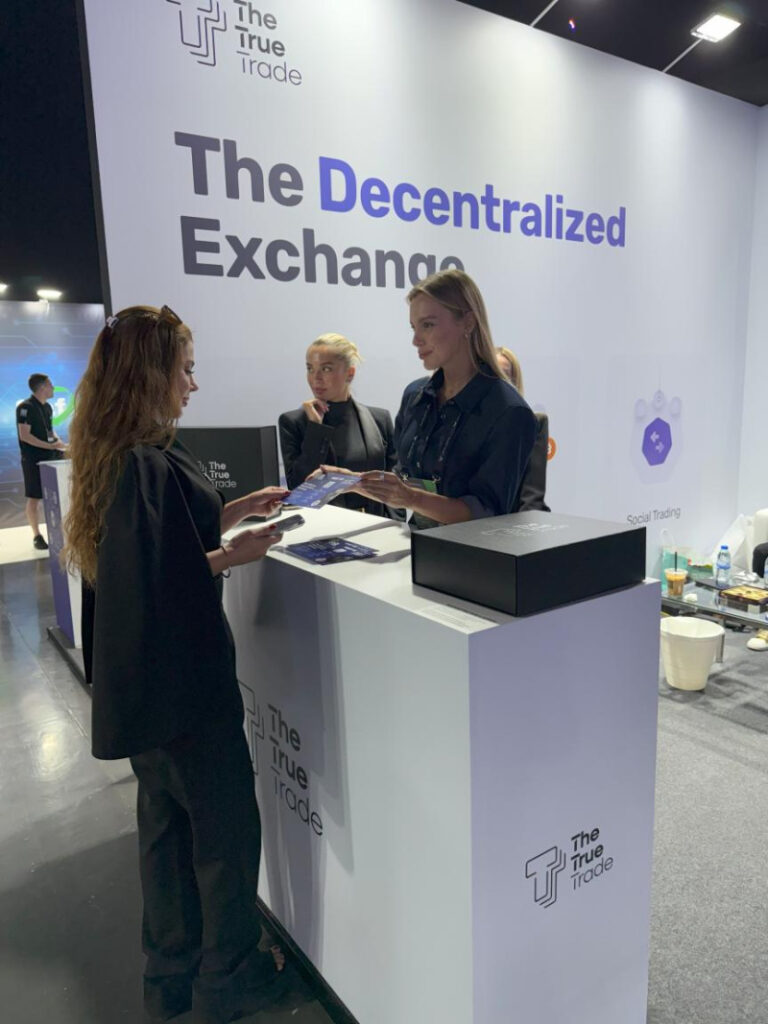The True Trade Showcases Next-Gen DeFi Trading at Blockchain Life 2025 in  Dubai - 