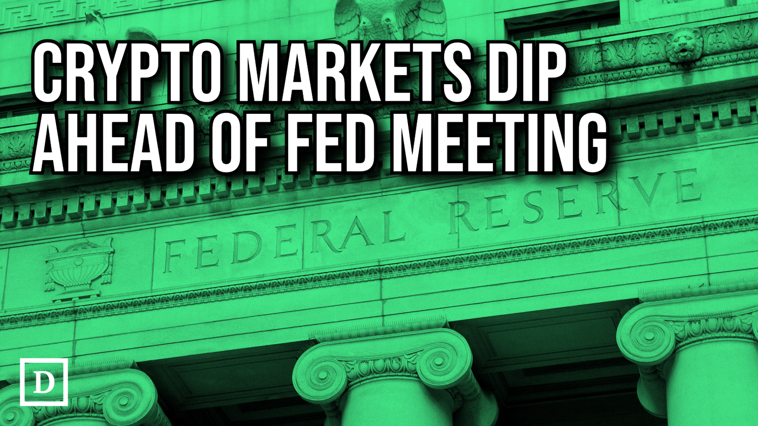 Crypto Market Dips as Investors Await Key Fed Decision - 