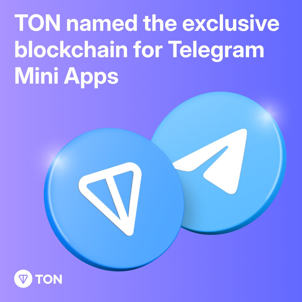 Telegram Partners Exclusively With TON for Mini Apps, Serving 950 Million  Users Via TON Connect - 