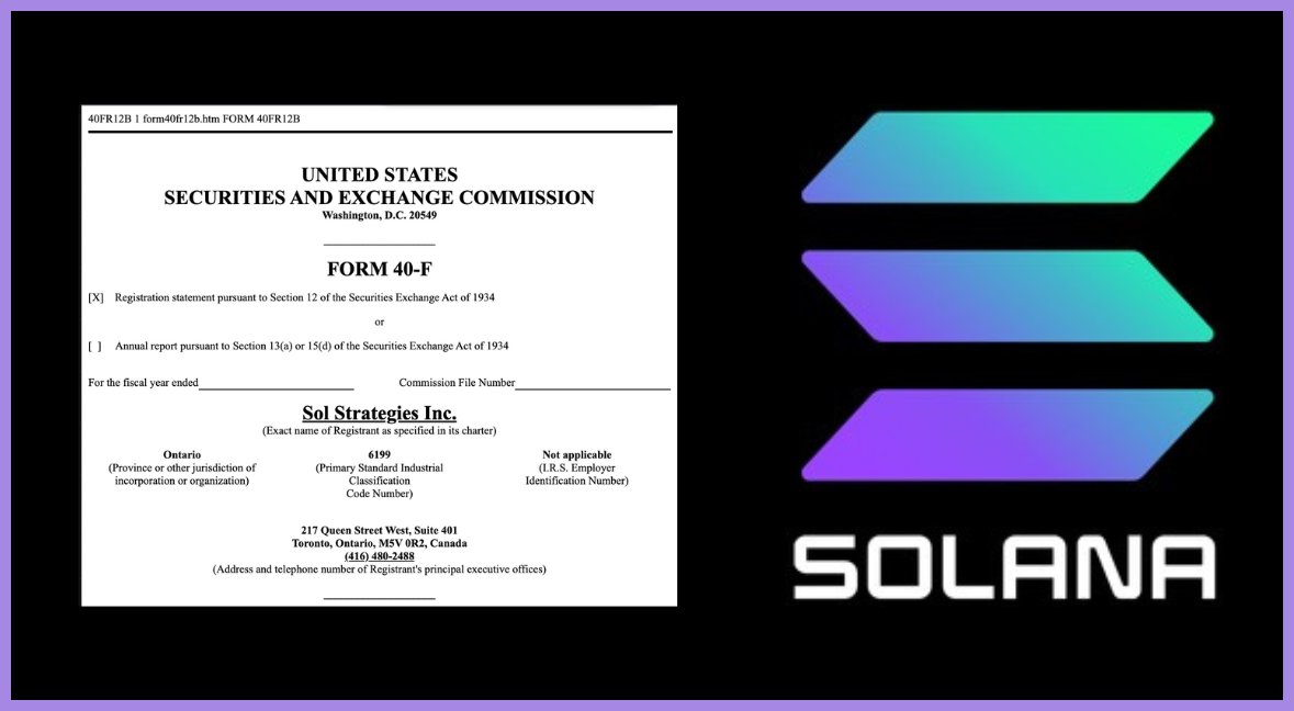 Sol Methods Seeks Nasdaq Itemizing With $72 Million Solana Wager – “The Defiant”