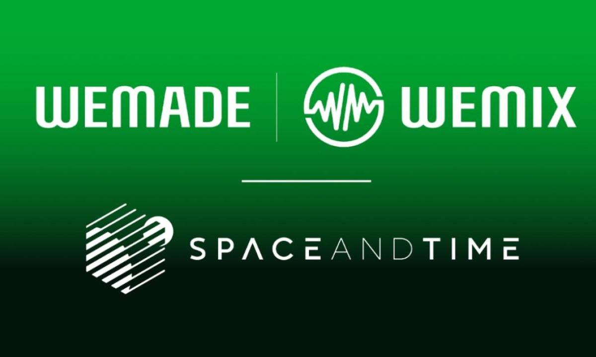 Wemade Wemade announces Partnership with Space and Time to Power Blockchain ...