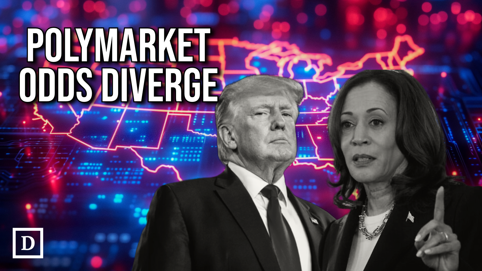 Polymarket U.S. Election Odds Diverge Sharply from Traditional Polls - 