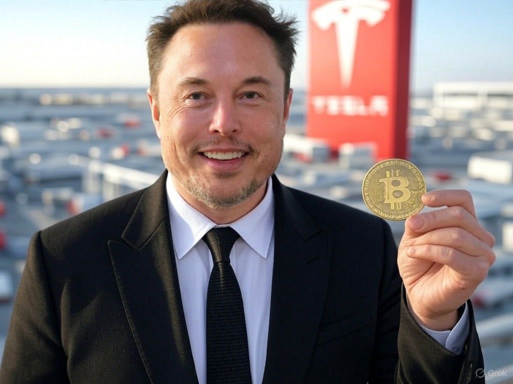 Tesla Holds $1.05 Billion Bitcoin Position Without Selling in Q1 2025 -  