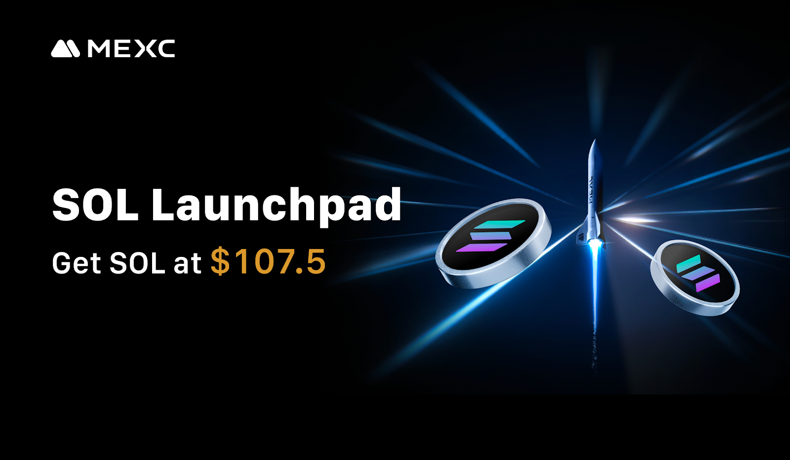 MEXC Launches SOL Launchpad: New Users Can Subscribe at 50% Off to Share  465 SOL - 