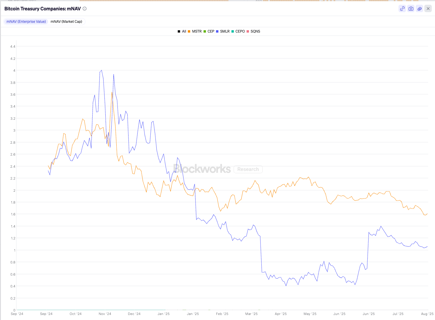 Crypto Treasury Hype Fizzles - 