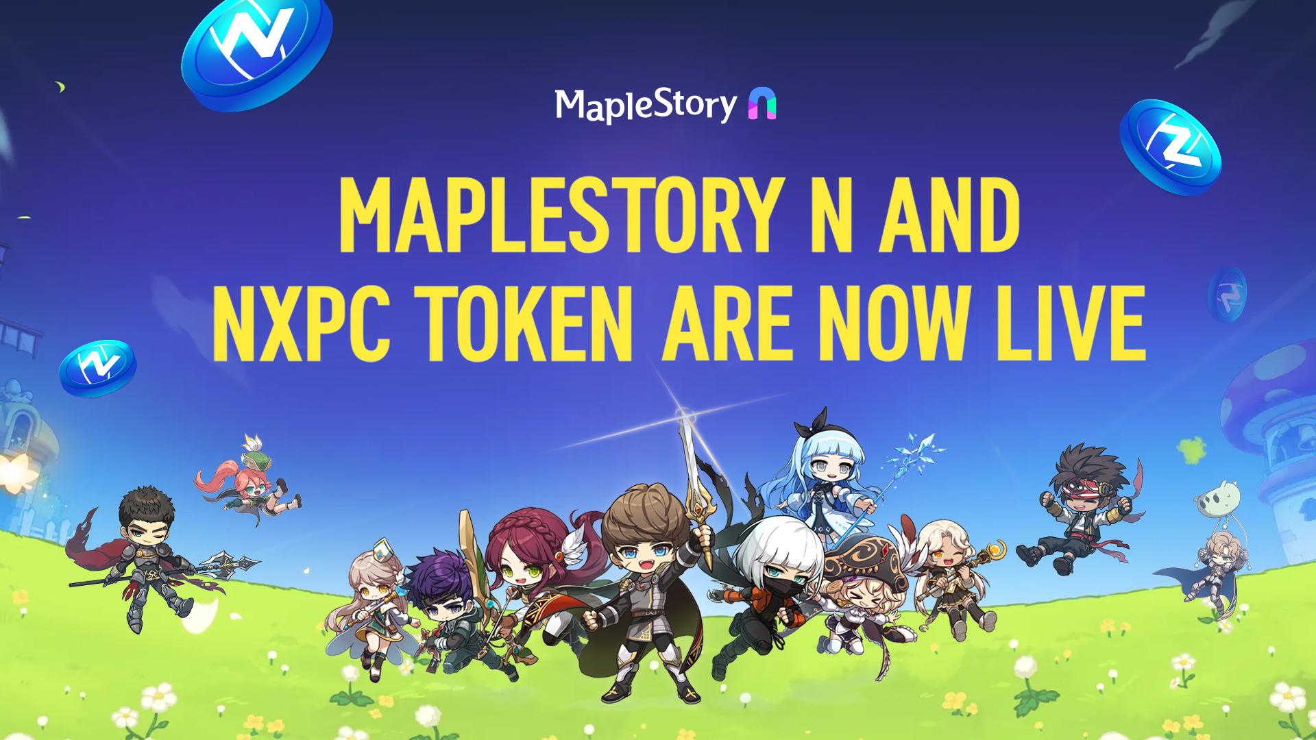 NEXPACE Launches MapleStory N and NXPC Token, Charting a New Chapter for  MapleStory Universe - 