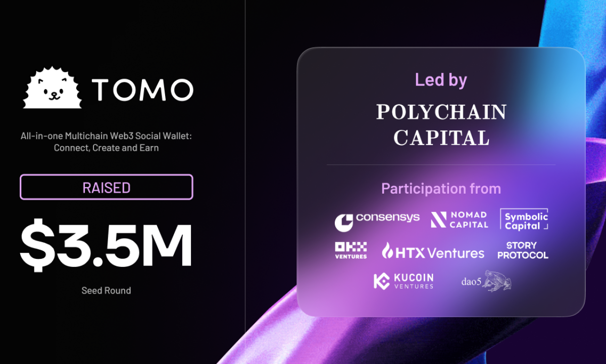 Tomo Raises $3.5 Million in Seed Funding Led by Polychain Capital,  Announces Tomoji Launchpad and TomoID for a Revamped Social Wallet  Experience - 