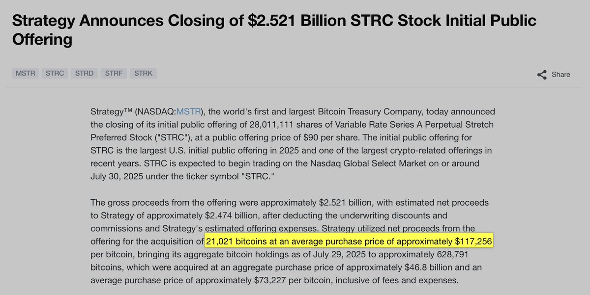 MicroStrategy Deploys $2.52 Billion IPO Windfall to Buy 21,021 Bitcoin