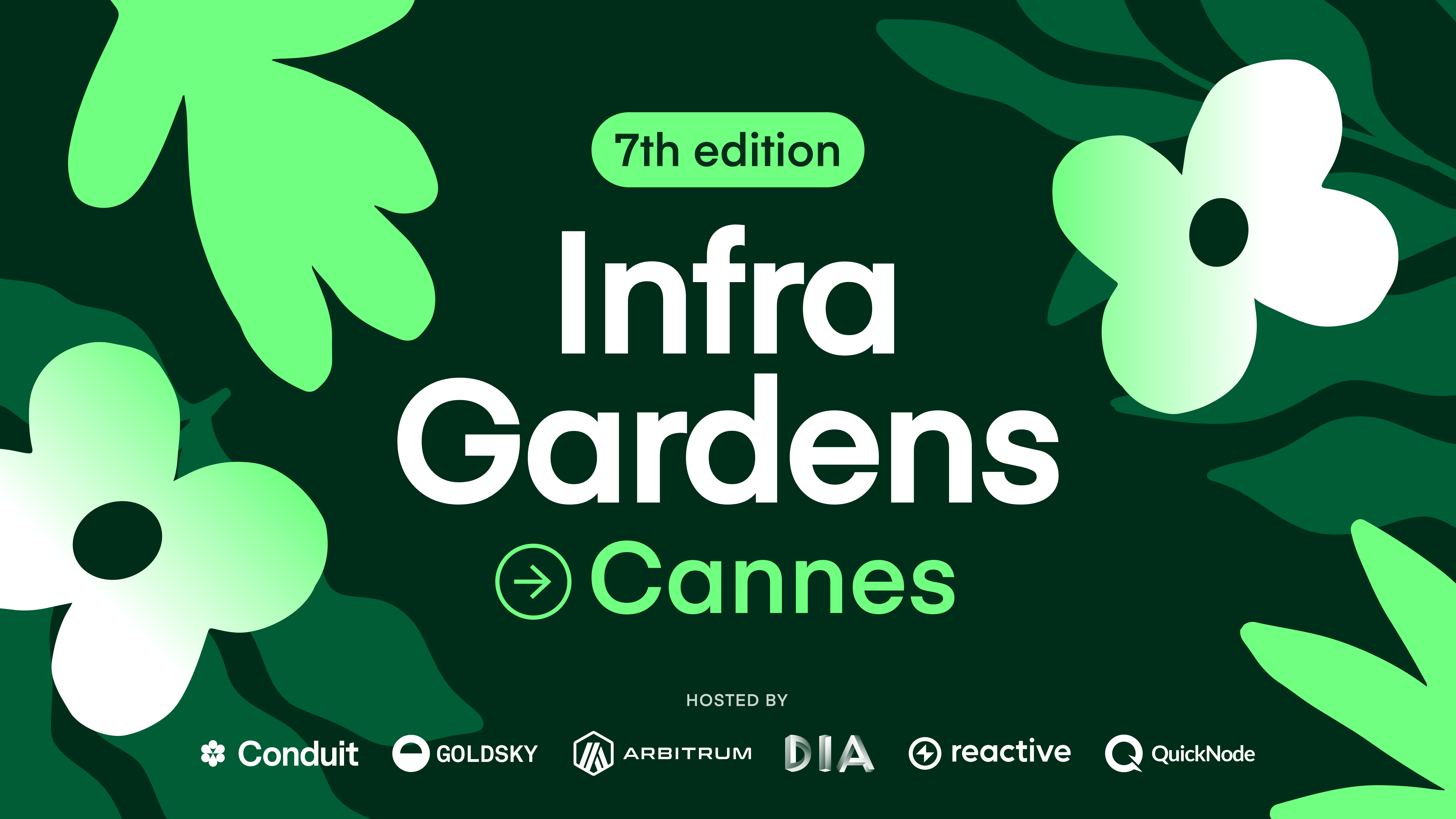 Infra Gardens V7: Infra Talks & Poolside at ETHCC in Cannes - 
