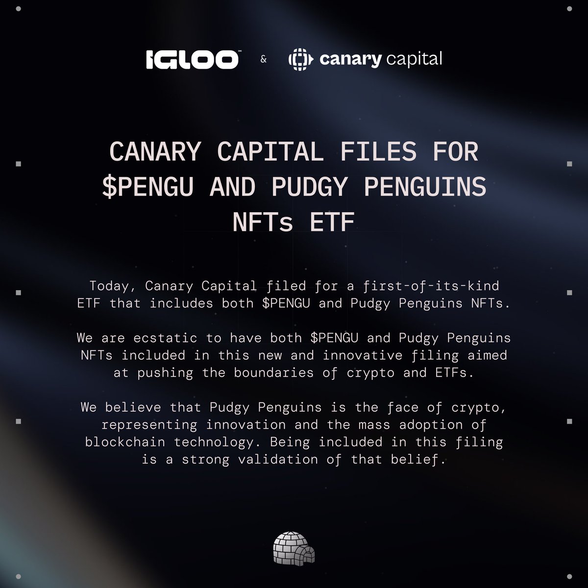 Canary Capital Files for First ETF Including $PENGU Token and Pudgy Penguins  NFTs - 