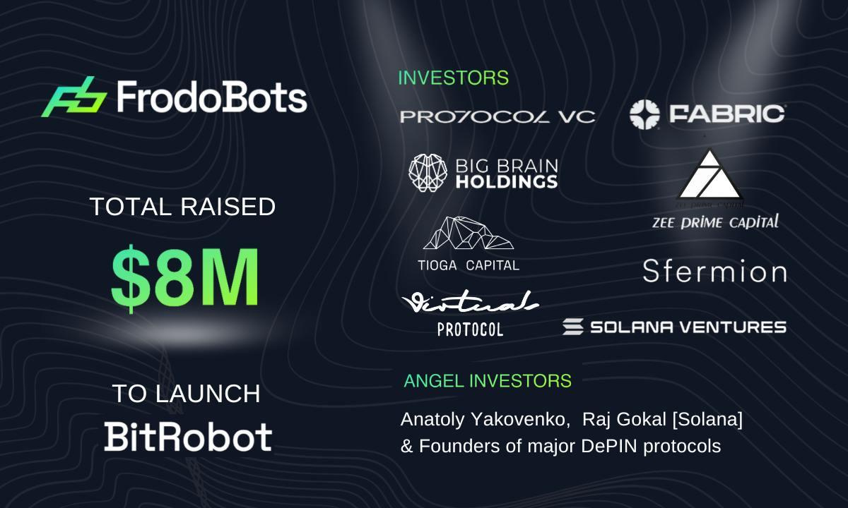 FrodoBots Lab Raises $8M to Launch BitRobot, A Crypto Network of Subnets  For Embodied AI Research - 