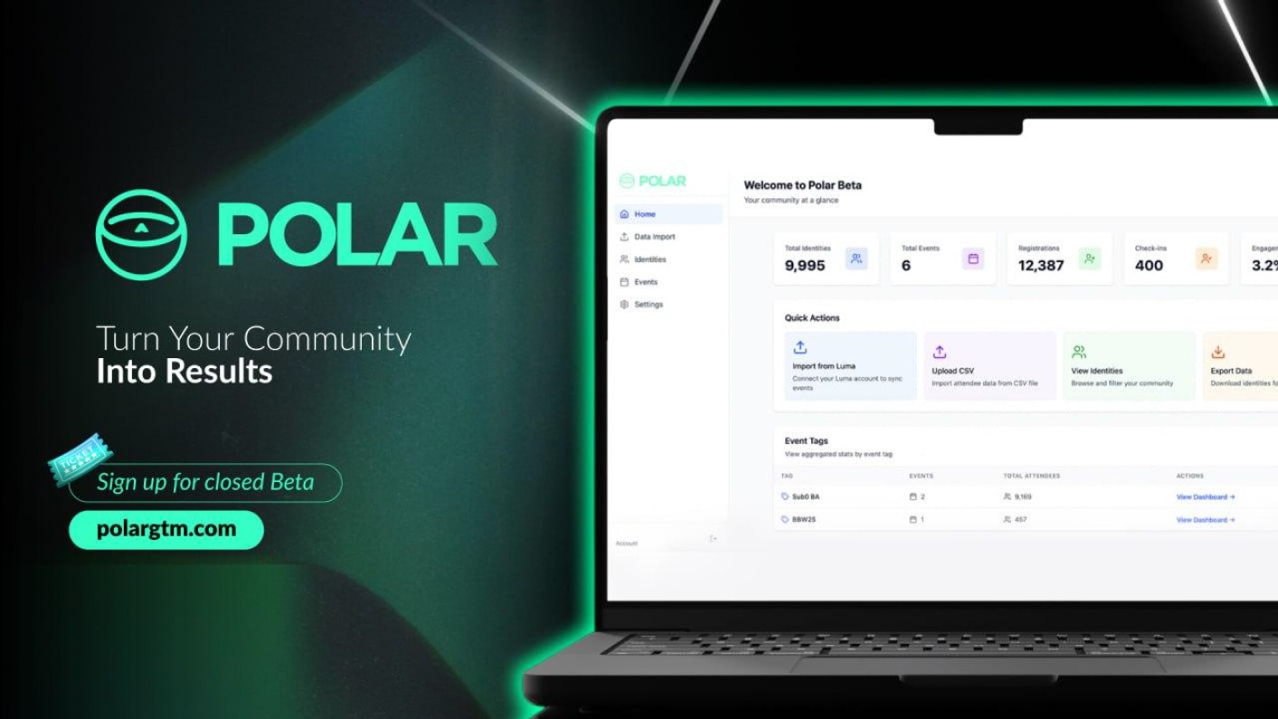 Crypto Events, Adapt or Die: WebZero Launches Polar to End the Era of  