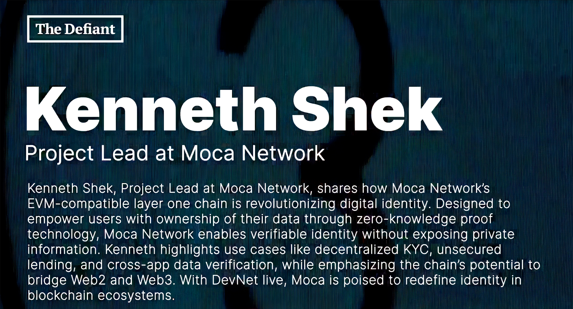 Redefining Digital Identity: Kenneth Shek on Moca Network’s Web3 Revolution - 